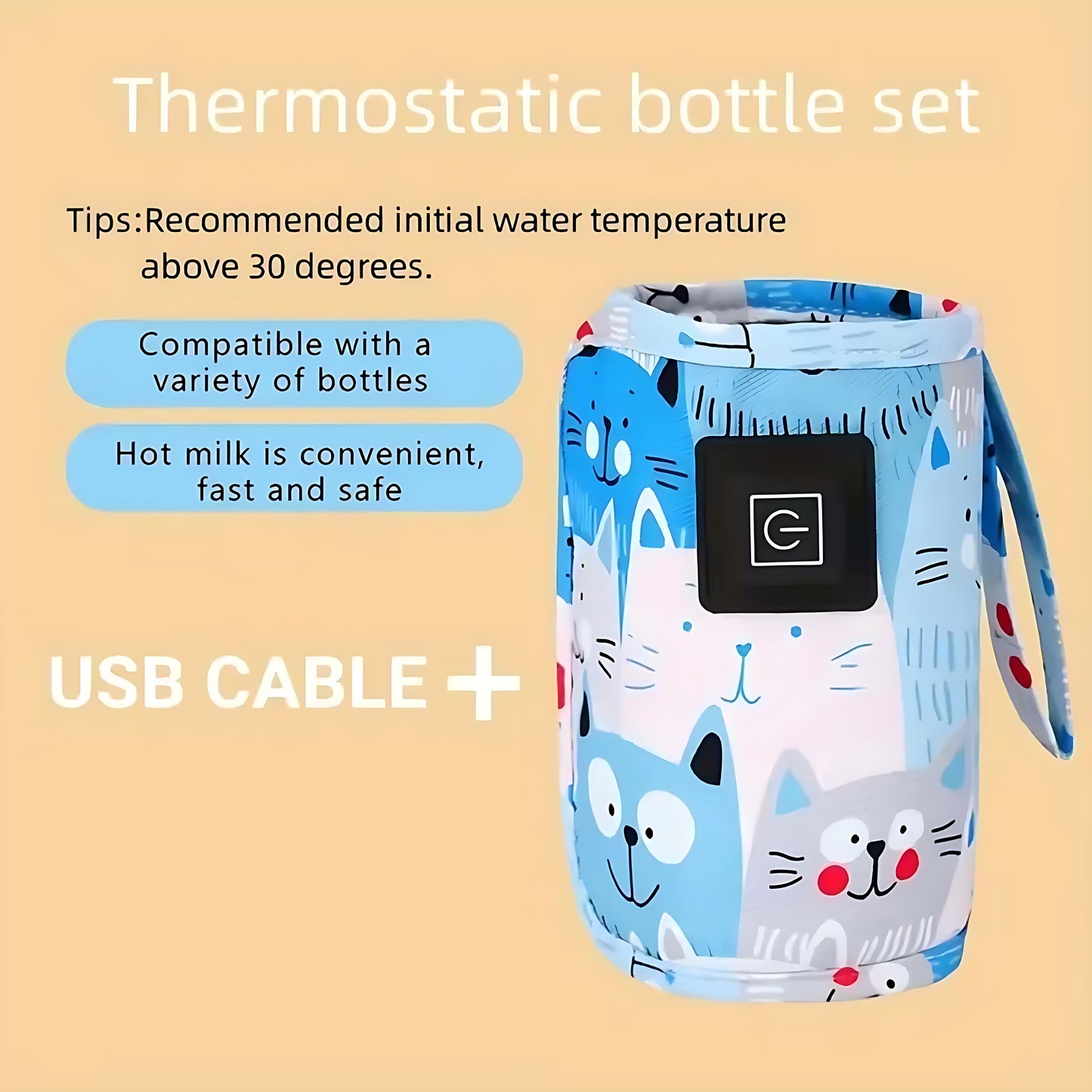 Momelle USB Milk Water Warmer