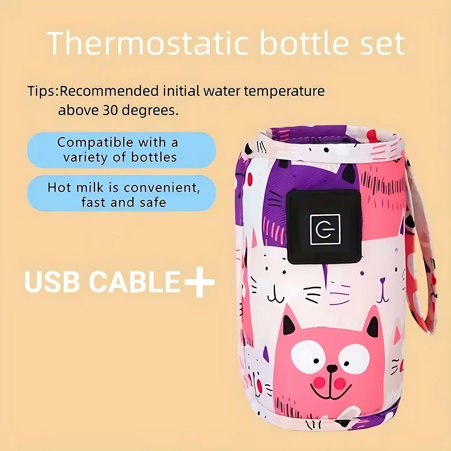 Momelle USB Milk Water Warmer