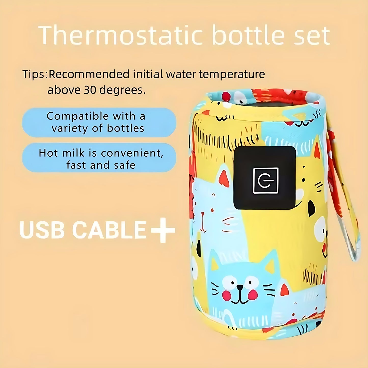 Momelle USB Milk Water Warmer